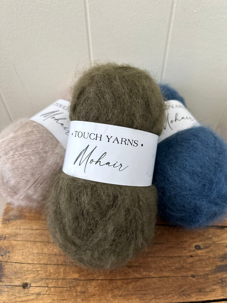 Brushed Mohair 12 ply By Touch Yarns