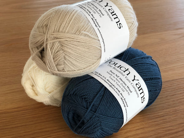 Pure Merino 4 ply By Touch Yarns